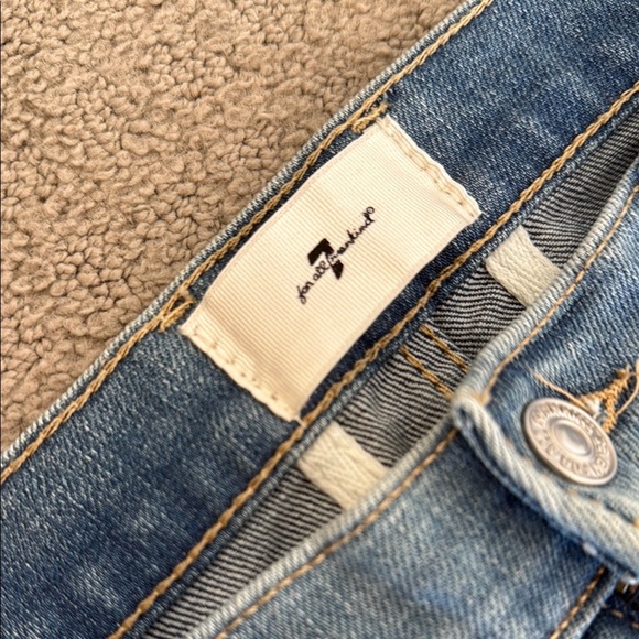 7 For All Mankind Blue Jeans - Picture 2 of 4